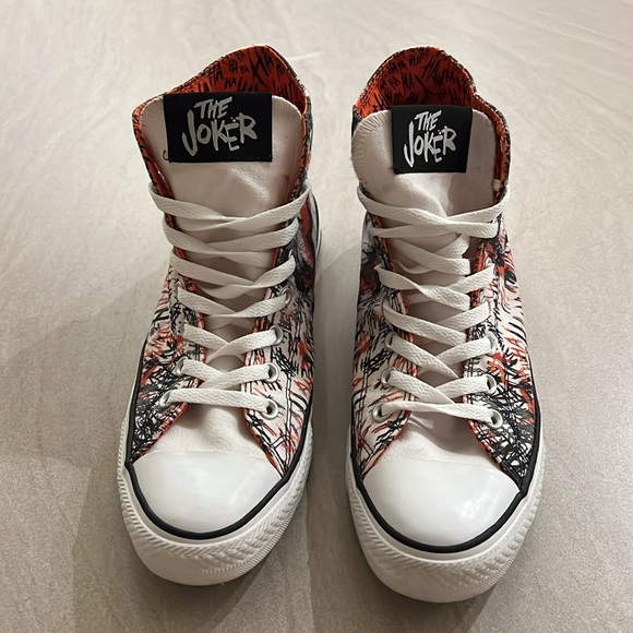 Converse DC Comics x Chuck Taylor All Star The Joker Laugh High Top Snea… - Picture 3 of 15